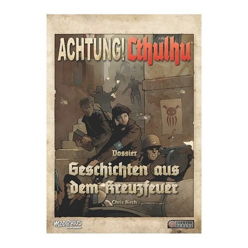 Achtung! Cthulhu – Spielleiterschirm + Geschichten aus dem Kreuzfeuer