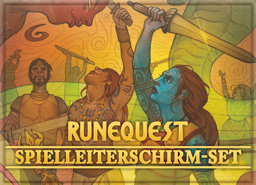 RuneQuest Spielleiterschirm-Set