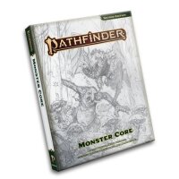 Pathfinder Monster Core Sketch Cover