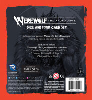 Werewolf Dice and Form Card Set