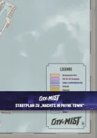 City of Mist - Stadtplan zu "Nachts in Payne Town"