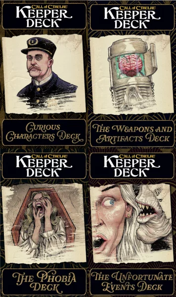 Call of Cthulhu Keeper Decks