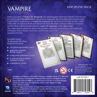 Vampire The Masquerade Discipline Deck