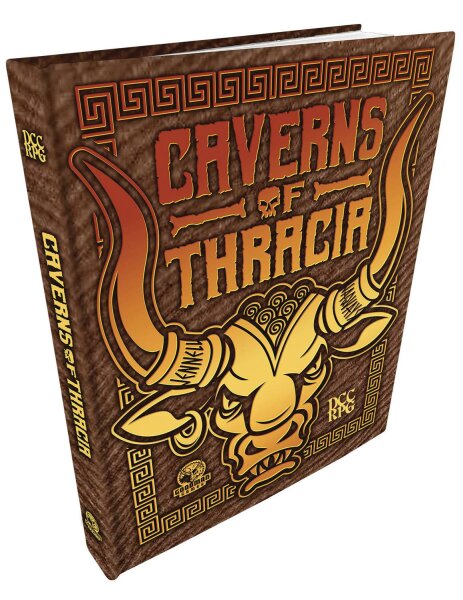 Caverns of Thracia - Minotaur Cover