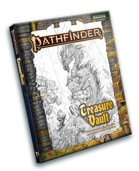 Treasure Vault - Sketch Cover - Pathfinder 2