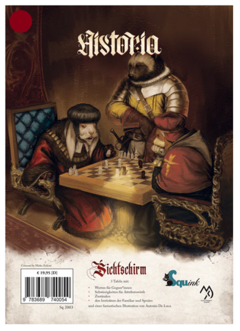Historia Sichtschirm