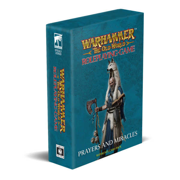 Warhammer - The Old World RPG - Prayers and Miracles Reference Card Pack