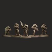 Alien RPG Miniatures Set Rapture Protocol