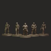 Alien RPG Miniatures Set Rapture Protocol