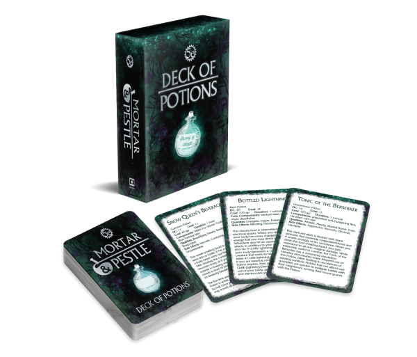 Mortar & Pestle Potion Deck - D&D