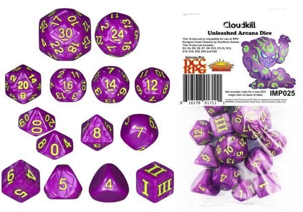 Cloudkill DCC Dice