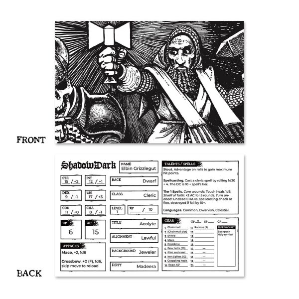 Shadowdark RPG Quickstart Set
