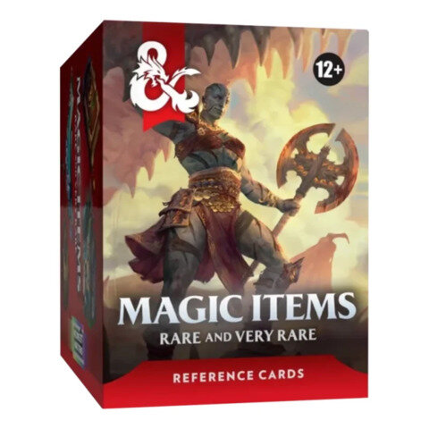 D&D - Trove Reference Cards - Magic Item - Rare and Very Rare