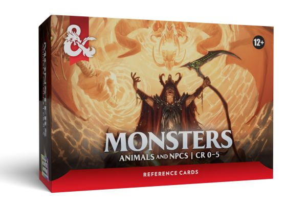 D&D - Trove Reference Cards - Monsters - Animals and NPCs