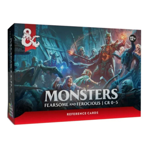 D&D - Trove Reference Cards - Monsters - Fearsome and Ferocious