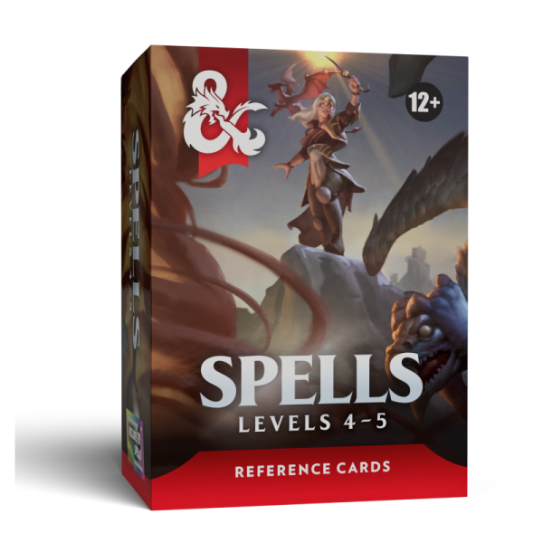 D&D - Trove Reference Cards - Spells - Levels 4-5