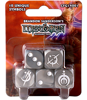 Mistborn Allomancy Dice