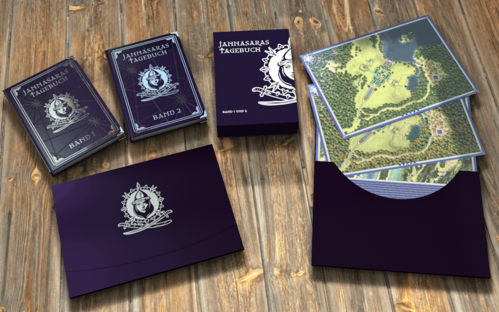 Jannasaras Kartentasche – Komplettpaket