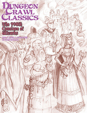 The 998th Conclave of Wizards Sketch cover