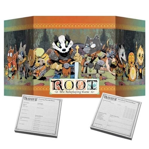 Root RPG GM Screen & Campaign Notepads