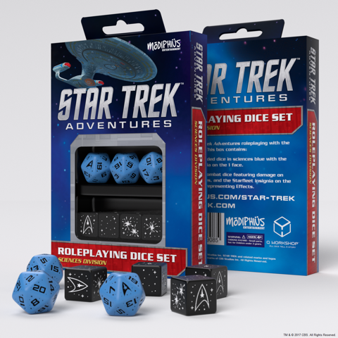 Star Trek Sciences Division Dice Set