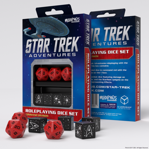 Star Trek Command Division Dice Set