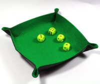 Emerald Folding Dice Tray - All Rolled Up