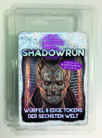 Würfel & Edge Tokens der Sechsten Welt - Shadowrun
