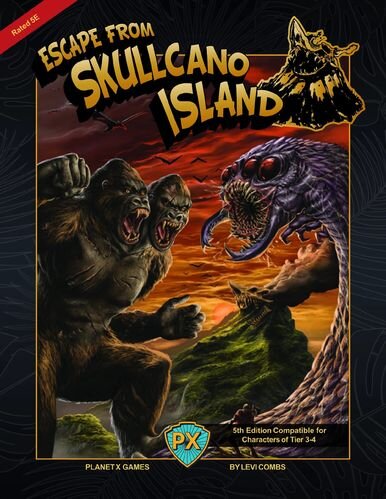 Escape from Skullcano Island - D&D