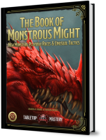 The Book of Monstrous Might - D&D